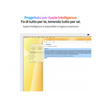 iMac giallo - RAM 16GB di memoria unificata - HD SSD 256GB - Gigabit Ethernet - Magic Trackpad - Magic Keyboard con Touch ID e t