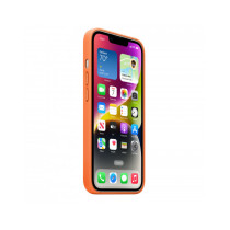 Custodia con Magsafe in Pelle per iPhone 14 - Arancione